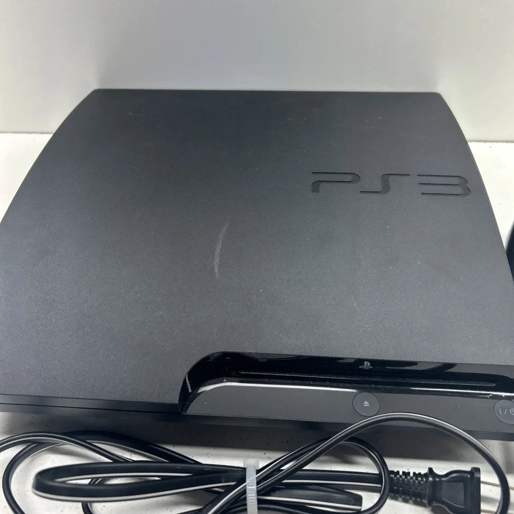 Sony PlayStation 3 Slim Launch Edition 320GB Console - Charcoal Black - ‼️READ‼️